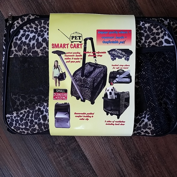 leopard print cat carrier